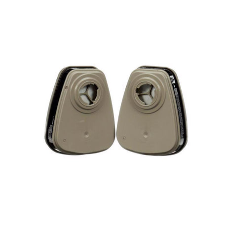 3M N95 Sanding and Lead Paint Removal Replacement Cartridge 6000 Gray 1 pair