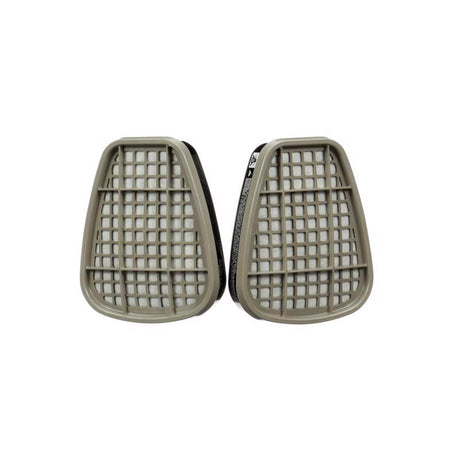3M N95 Sanding and Lead Paint Removal Replacement Cartridge 6000 Gray 1 pair