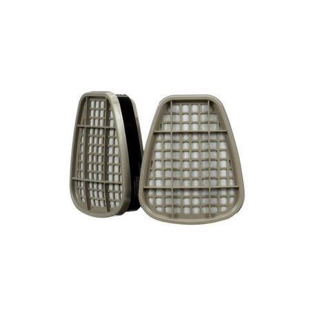 3M N95 Sanding and Lead Paint Removal Replacement Cartridge 6000 Gray 1 pair