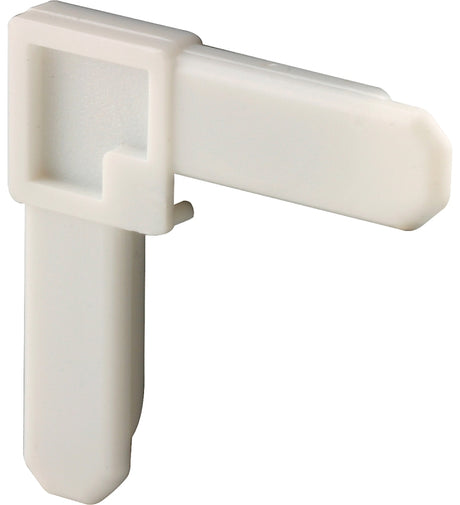 Prime-Line PL 14260 Square Cut Screen Frame Corner, 3/4 x 7/16 in Dimensions, White, For: PL14042 Screen Frame, 100 BX