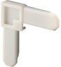Prime-Line PL 14260 Square Cut Screen Frame Corner, 3/4 x 7/16 in Dimensions, White, For: PL14042 Screen Frame, 100 BX