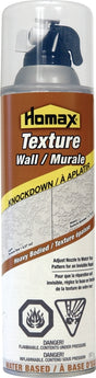 Homax Knockdown Series 4165 Wall Texture, Liquid, White, 20 oz Aersol Can