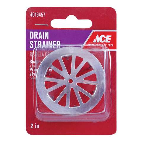 Ace Chrome Metal Snap-In Strainer