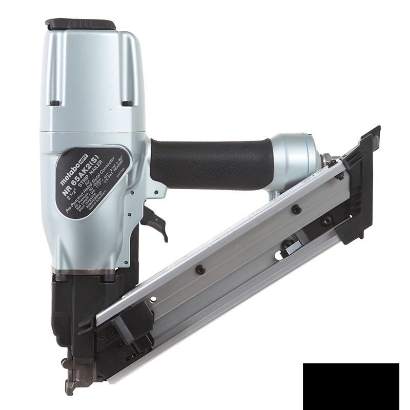 Metabo HPT Strap-Tite NR65AK2SM Strip Nailer, 22 Magazine, Paper Collation, 0.063 cu-ft/cycle Air