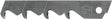 OLFA 9005 Knife Blade, 18 mm, Carbon Steel, 4-Point