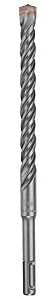 Bosch Bulldog HC2093 Rotary Hammer Drill Bit, 9/16 in Dia, 8 in OAL, 2-Flute, 25/64 in Dia Shank