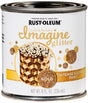 Rust-Oleum Imagine Craft & Hobby 345698 Intense Paint, Glitter Gold, 8 oz Can
