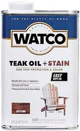 WATCO 348759 Oil and Stain, Warm Glow, Graystone, Liquid, 1 qt Can