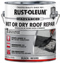 Rust-Oleum 347427 Wet Roof Repair, Black, 0.9 gal