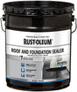 Rust-Oleum 347434 Roof and Foundation Sealer, Black, 4.75 gal, Pail, Liquid