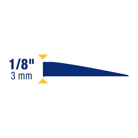 QEP 0.6 in. H X 0.5 in. W X 0.1 in. L Plastic Tile Spacer 500 pk