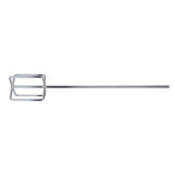 QEP 4.8 in. H X 4.8 in. W X 22 in. L X 0.37 in. D Steel Grout Mixing Paddle 1 pk