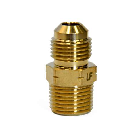 ATC 3/8 in. Flare X 3/8 in. D Male Brass Adapter, Pack of 5