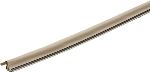 M-D 91800 Replacement Weatherstrip, 81 in L, Vinyl Clad Foam, Beige, Pack of 20