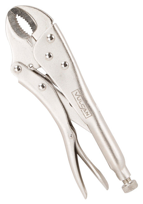 Vulcan PC927-25 Locking Plier, 10 in OAL, Comfort-Grip Handle