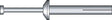 HILLMAN 1/4 in. D X 1 in. L Steel Mushroom Head Hammer Drive Anchor 100 pk