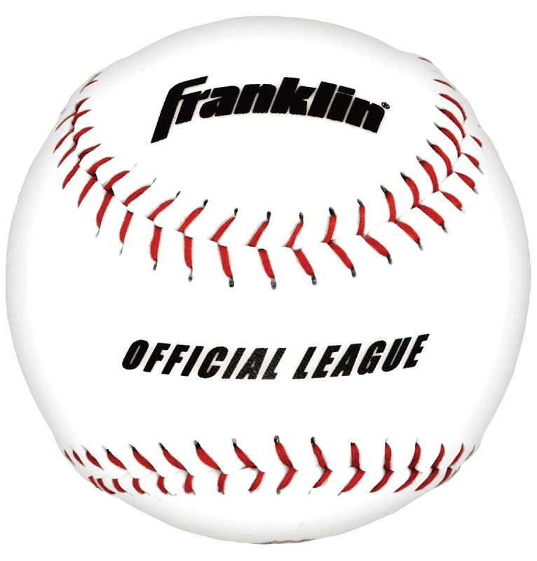 Franklin Sports 1532 Baseball, 9 in Dia, Cork/Rubber, Orange/White