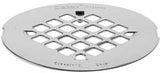 Oatey 42004 Drain Strainer, Stainless Steel, Polished Brass