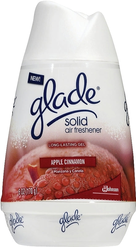 Glade 71697 Air Freshener, 6 oz, Apple Cinnamon, Red Pack of 12