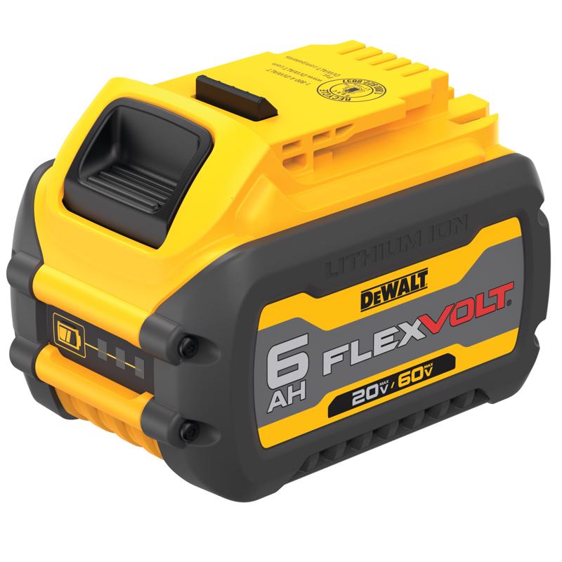 DeWalt 20V-60V MAX FLEXVOLT DCB606 6 Ah Lithium-Ion Battery Pack 1 pc