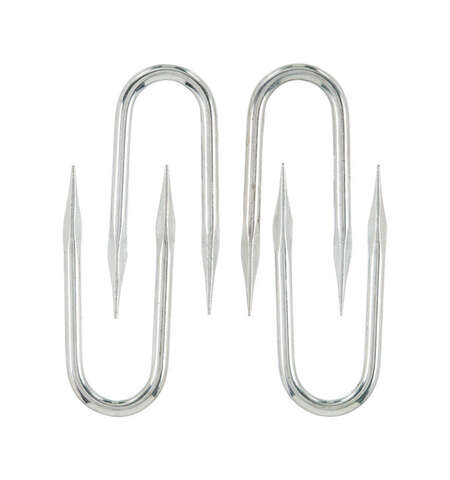 Ace 1/2 in. W X 2-1/2 in. L Round Crown Wire Staples 4 pk, Pack of 5