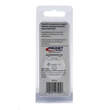 Magnet Source .225 in. L X 1.125 in. W Silver Magnetic Hook 40 lb. pull 1 pc