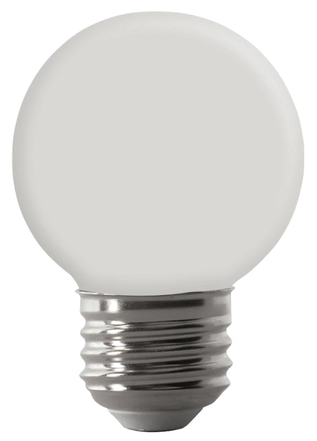Feit Electric BPGM60W/950CA/FIL/2 LED Bulb, Globe, G16.5 Lamp, 60 W Equivalent, E26 Lamp Base, Dimmable, Daylight Light, Pack of 6