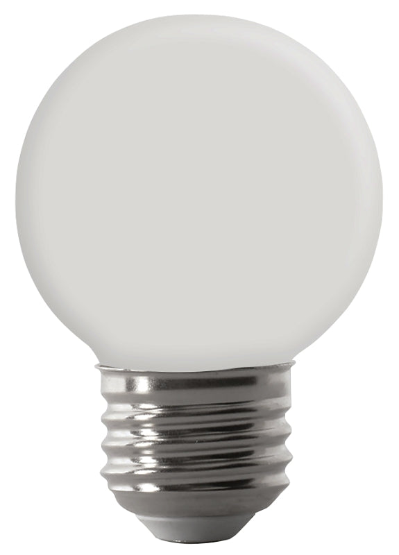 Feit Electric BPGM60W/950CA/FIL/2 LED Bulb, Globe, G16.5 Lamp, 60 W Equivalent, E26 Lamp Base, Dimmable, Daylight Light, Pack of 6
