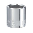 Craftsman 20 mm X 3/8 in. drive Metric 6 Point Standard Shallow Socket 1 pc