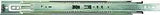 Knape & Vogt 8400P 12 Drawer Slide, 100 lb, 12 in L Rail, 1/2 in W Rail, Anochrome