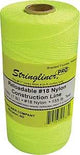 Stringliner Pro Series 35765 Construction Line, #18 Dia, 1000 ft L, 165 lb Working Load, Nylon, Fluorescent Yellow