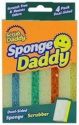 Scrub Daddy SPDDY4 Scrub Sponge, Foam