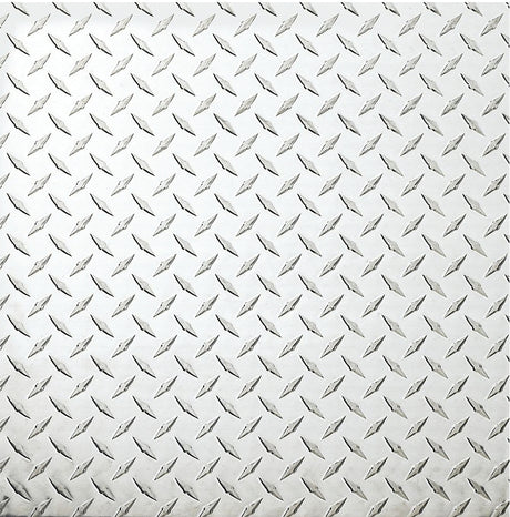 National Hardware 4220BC Series N316-356 Tread Plate, 24 in W, 24 in L, Diamond Tread, Aluminum, Polished