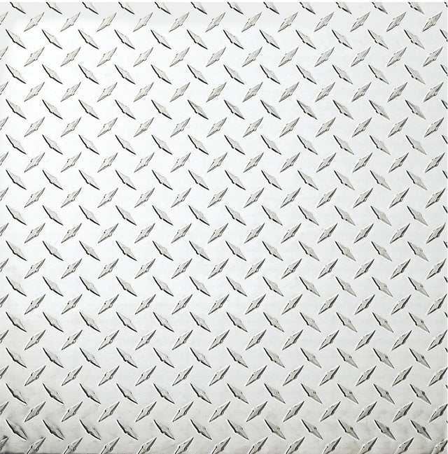 National Hardware 4220BC Series N316-356 Tread Plate, 24 in W, 24 in L, Diamond Tread, Aluminum, Polished