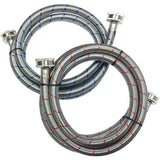 Ace 3/4 in. FHT in. X 3/4 in. D FHT 60 in. Braided Stainless Steel Washing Machine Supply Line