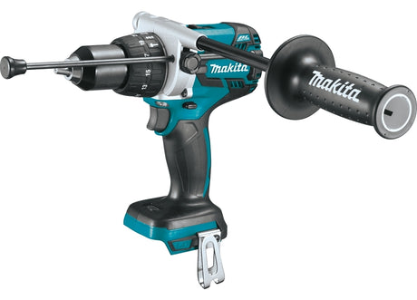 Makita XPH07Z Hammer Drill/Driver, Tool Only, 18 V, 4 Ah, 1/2 in Chuck, Keyless, Self-Ratcheting Chuck