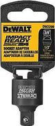 DEWALT DW2299 Socket Adapter, 1/2, 3/8 in Drive, Square Drive