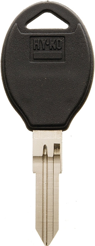 Hy-Ko 12005DA38 Automotive Key Blank, For: Nissan Vehicle Locks, Brass/Plastic, Nickel, Pack of 5