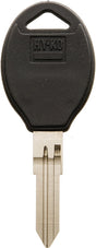 Hy-Ko 12005DA38 Automotive Key Blank, For: Nissan Vehicle Locks, Brass/Plastic, Nickel, Pack of 5