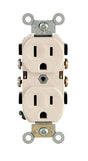 Leviton 15 amps 125 V Duplex Light Almond Outlet 5-15R 1 pk