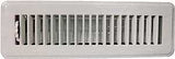 ProSource FR01-2X10W Floor Register, Steel, White