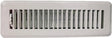 ProSource FR01-2X10W Floor Register, Steel, White