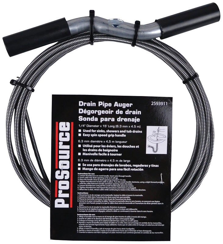 ProSource DC00002-15 Drain Auger