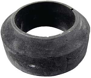 Danco 80864 Tank-To-Bowl Spud Gasket, 2-1/16 in ID x 3-1/8 in OD Dia, Rubber, Black, For: Gerber Toilets