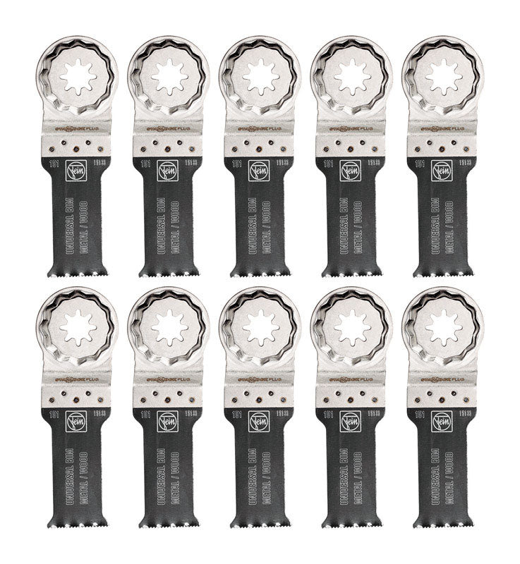Fein StarlockPlus 1-1/8 in. X 2 in. L Bi-Metal Saw Blade Set 10 pk