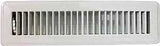 ProSource FR01-2X12W Floor Register, Steel, White
