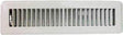 ProSource FR01-2X12W Floor Register, Steel, White