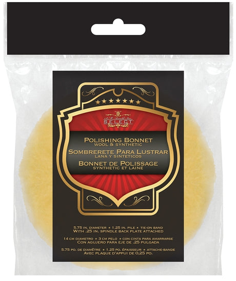 SM Arnold BS575BP Polishing Bonnet, 5-3/4 in Dia