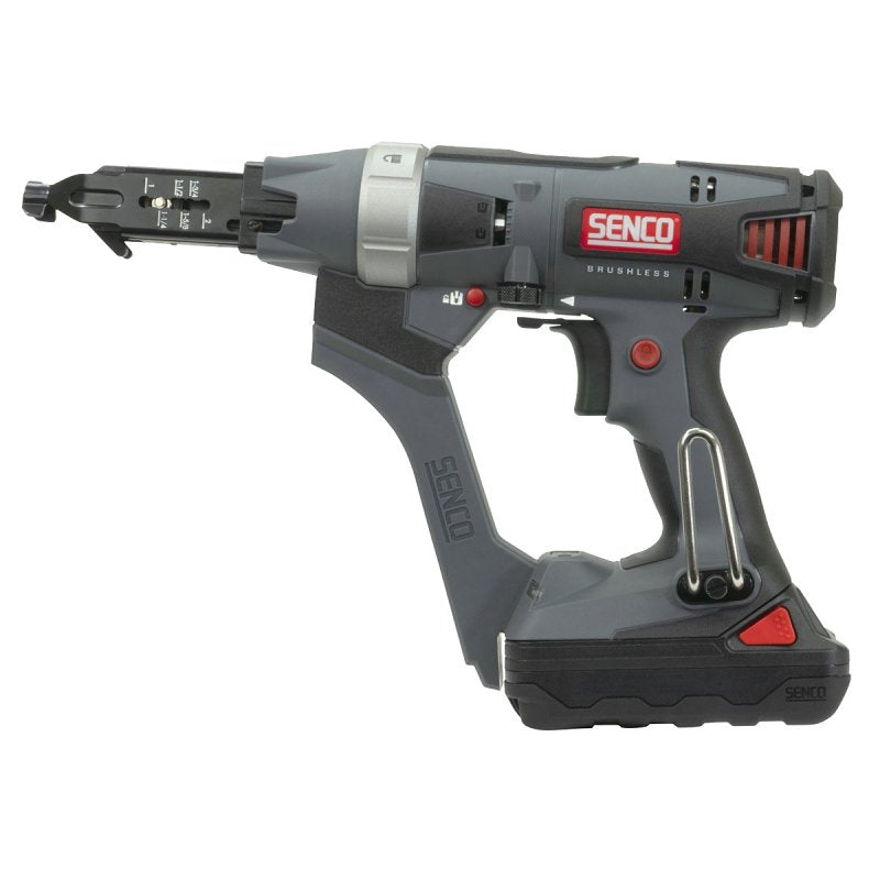 Senco 10B0001N/7X0001N Cordless Auto-Feed Screwdriver, Battery Included, 18 V, 3 Ah, 2 in Chuck