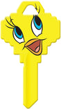 Hy-Ko 15005SC1-TW3 Key Blank, Tweety Bird, Painted, Pack of 5
